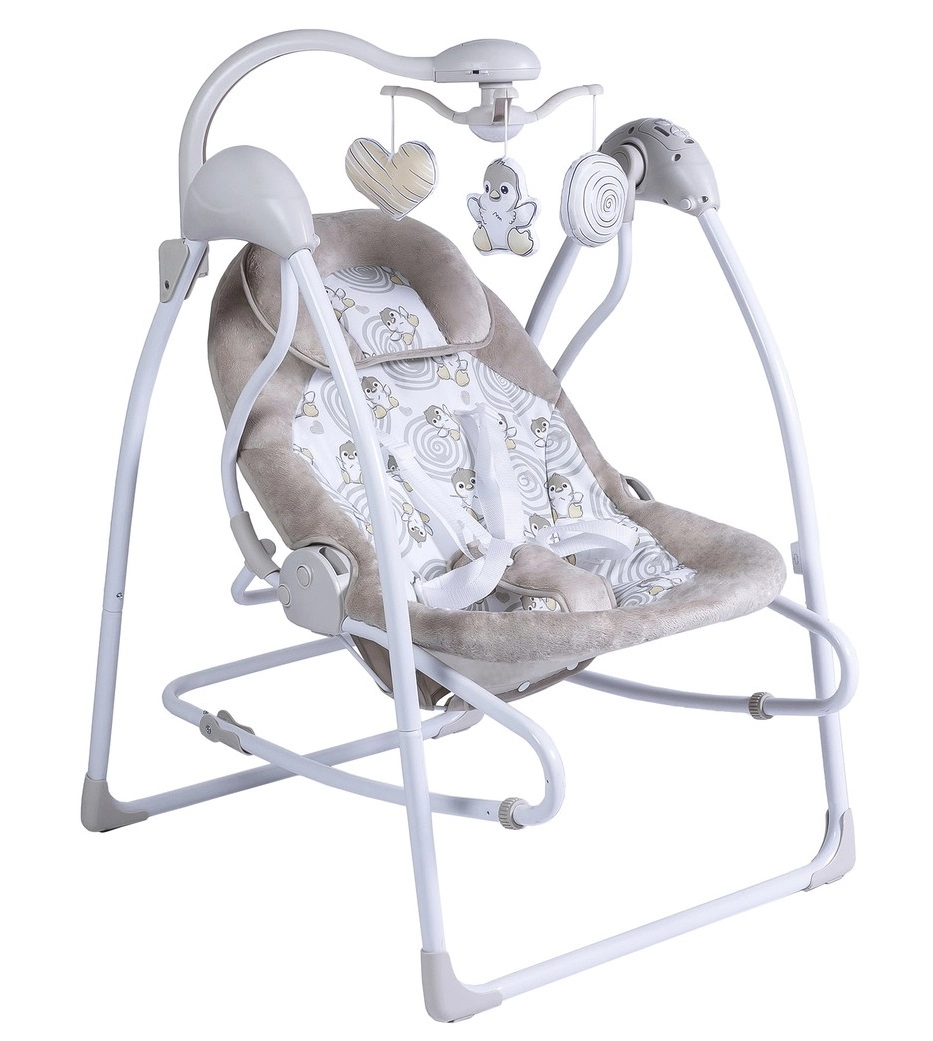Электрокачели Sweet Baby Pure Pinguino 2 в 1 crema 3qr8uvtqa3uhm161o3x6ztl073cbrqbx