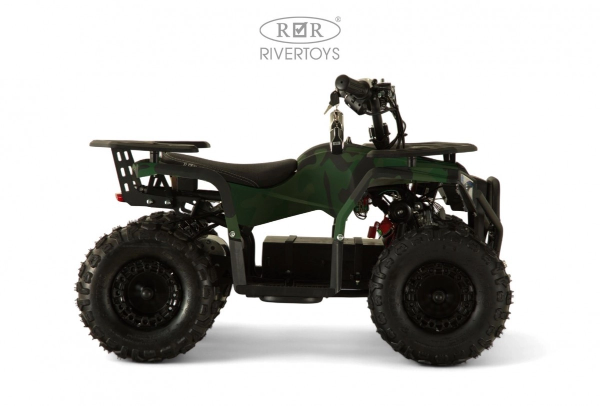 Детский электроквадроцикл RiverToys MIKA LUX зеленый камуфляж owak6f9stb109vgyy7yoyr6oam930j4p