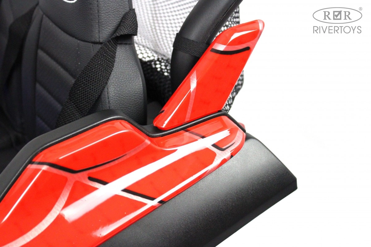 Детский электромобиль RiverToys T777TT 4WD красный Spider yp4o5i3r7sdmghmgragu476hk9ybdvuo