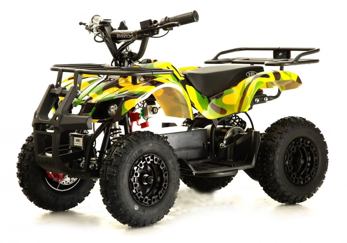 Детский электроквадроцикл RiverToys ANRI желтый камуфляж d5n3dm43w5zs51phsb07n0wpb85fb3nc