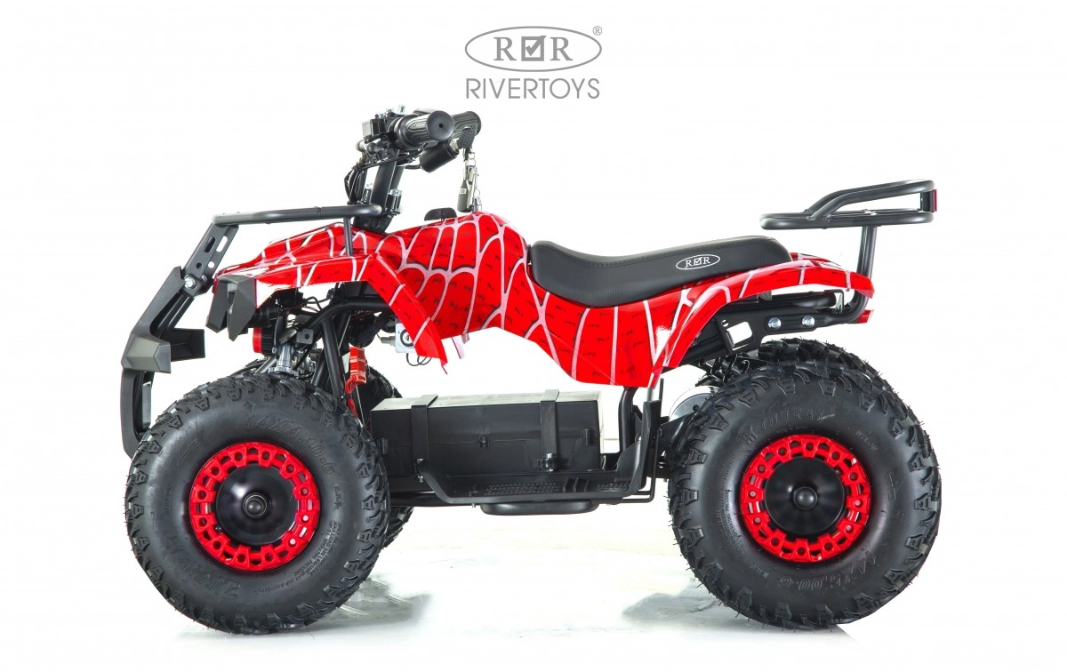 Детский электроквадроцикл RiverToys TIKI LUX красный спайдер 9rd8a2tm5ow3r2vohntv3oioergam0iu