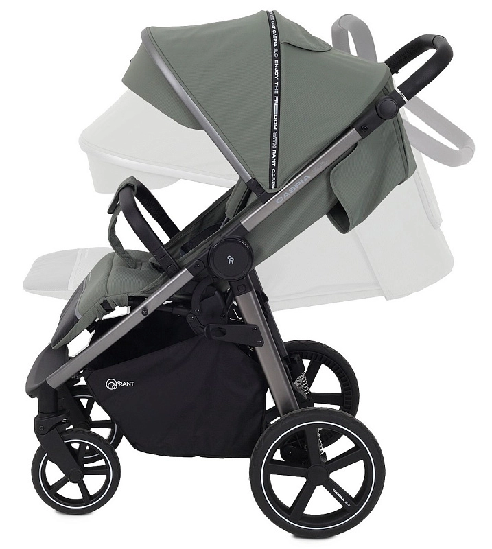 Детская прогулочная коляска Rant Caspia 2.0 2025 Olive12