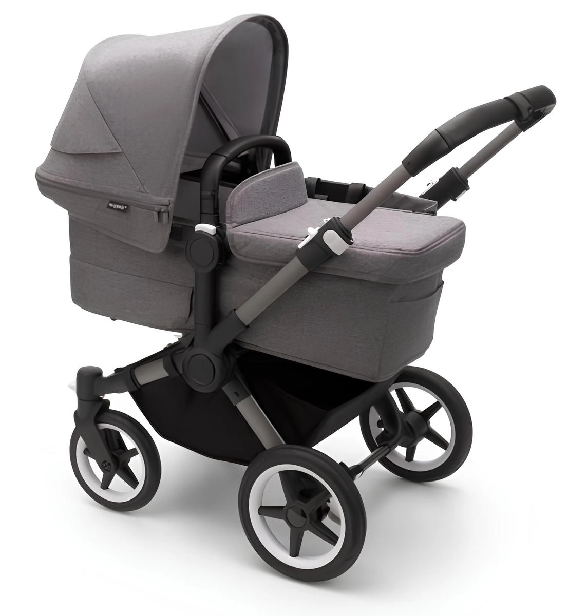 Коляска 2 в 1 Bugaboo Donkey 5 Mono Complete Graphite/Grey Melange/Grey Melange 3ua3q0r4bxwsc14owe02n1vaioc18t5t