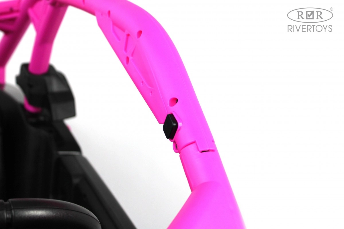 Детский электромобиль RiverToys BRP Can-Am Maverick Y111YY темно-розовый 9w3tpaoyz8jjrm99lz4s5al9447ze0az