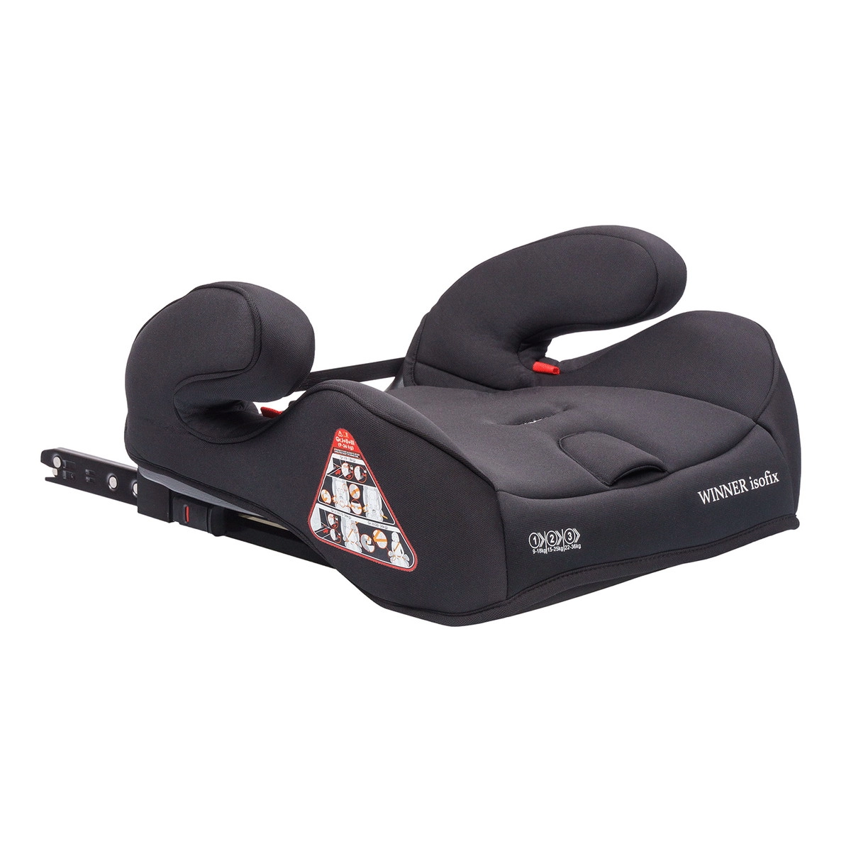 Автокресло Indigo WINNER ISOFIX, YB706B, группа 1+2+3  черный матовый oo495xue25nuzv74ed2vebyrkpris99p