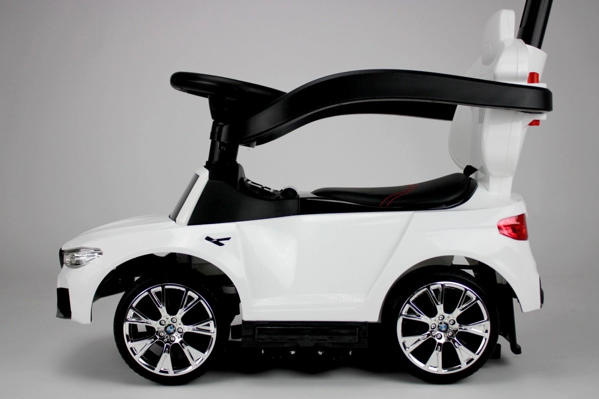 Детский толокар RiverToys BMW M5 A999MP-H с родительской ручкой белый q3facfoga7vxm1rnvv40n7deeykdjusd