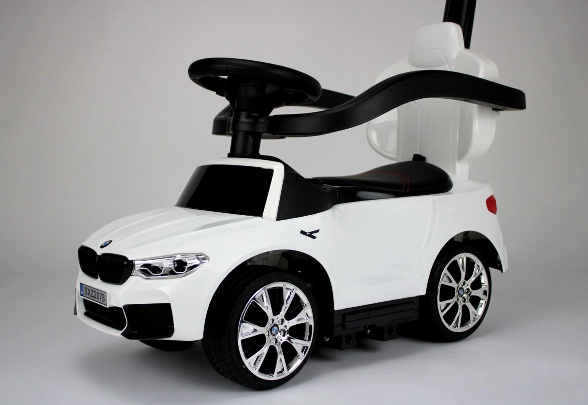 Детский толокар RiverToys BMW M5 A999MP-H с родительской ручкой белый hktiv570loty6nps32gktw366mqo5ykg