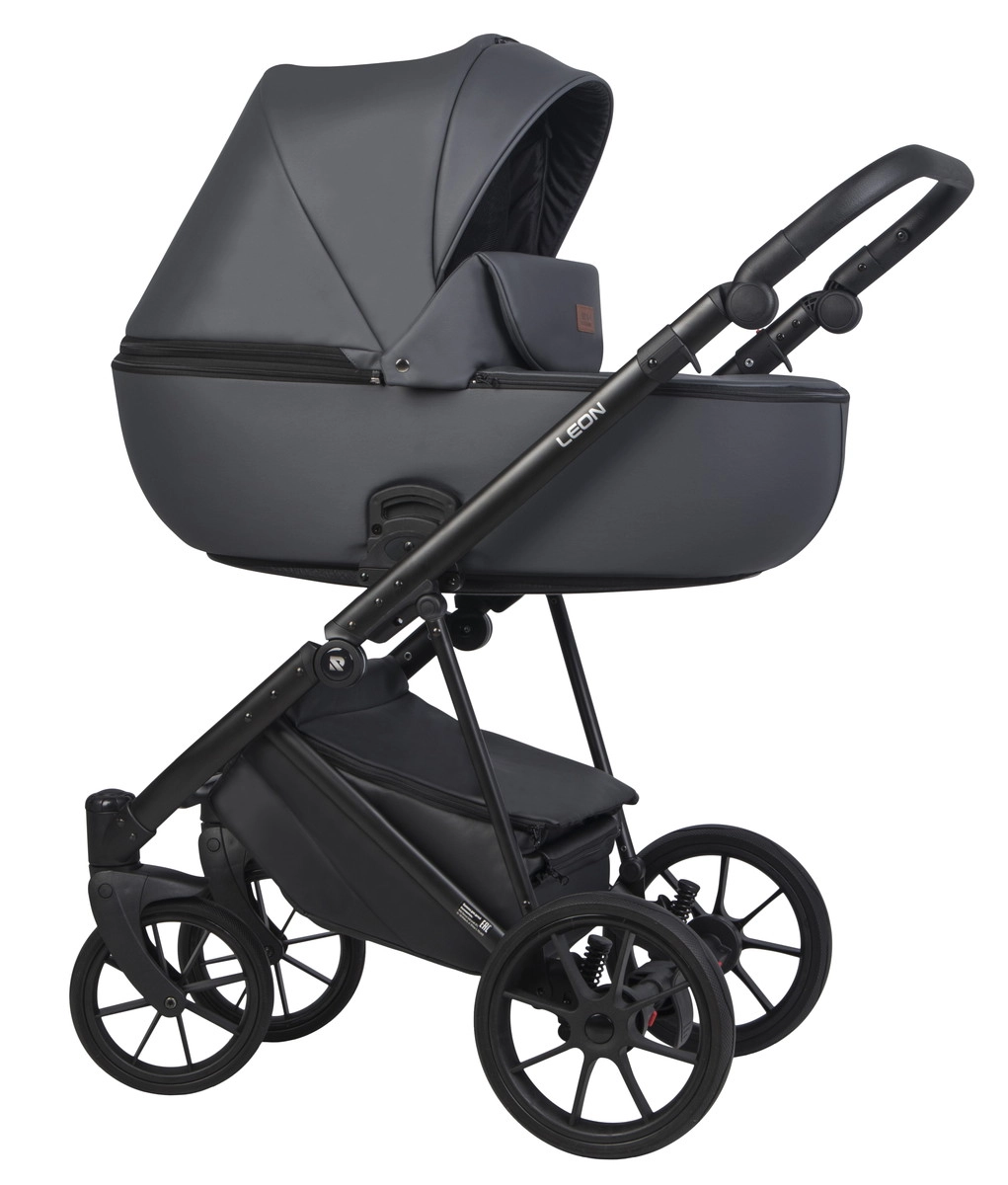 Коляска 2 в 1 RIKO BASIC LEON 03 Grafite (графит) ifxju7uzwrj751geevnud98dhiqxal3n