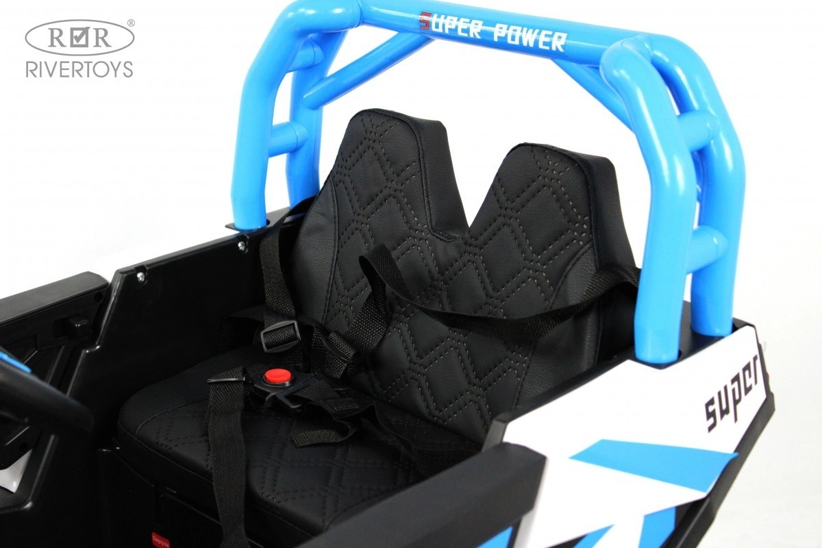 Детский электромобиль RiverToys F888FF 4WD синий km12a54fquehx7ufnafzb38orot6s7ds