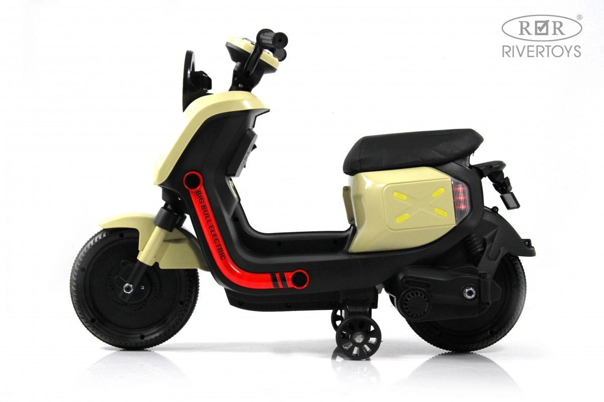 Детский электромобиль RiverToys G888GG молочный ansmlthiqjh9ezt002u8so9cyz8iigs6