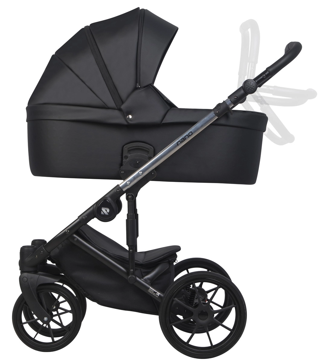 Детская коляска Riko Nano Thermo 2 в 1 01 Black (черный) ifwv2ybjuvacjekpqe7wlez8573nm4of