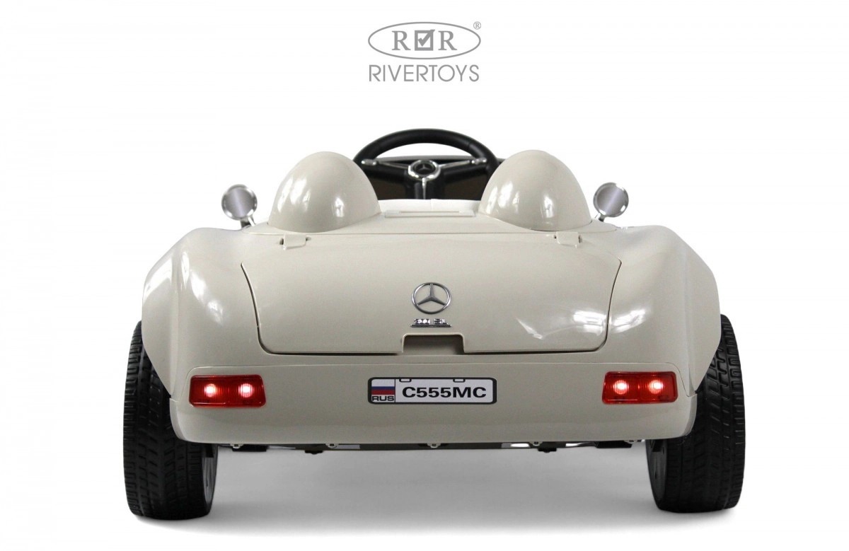 Детский электромобиль RiverToys C555MC белый 4qly3neih2apxvfqkjllf2jpsyoqb1w3