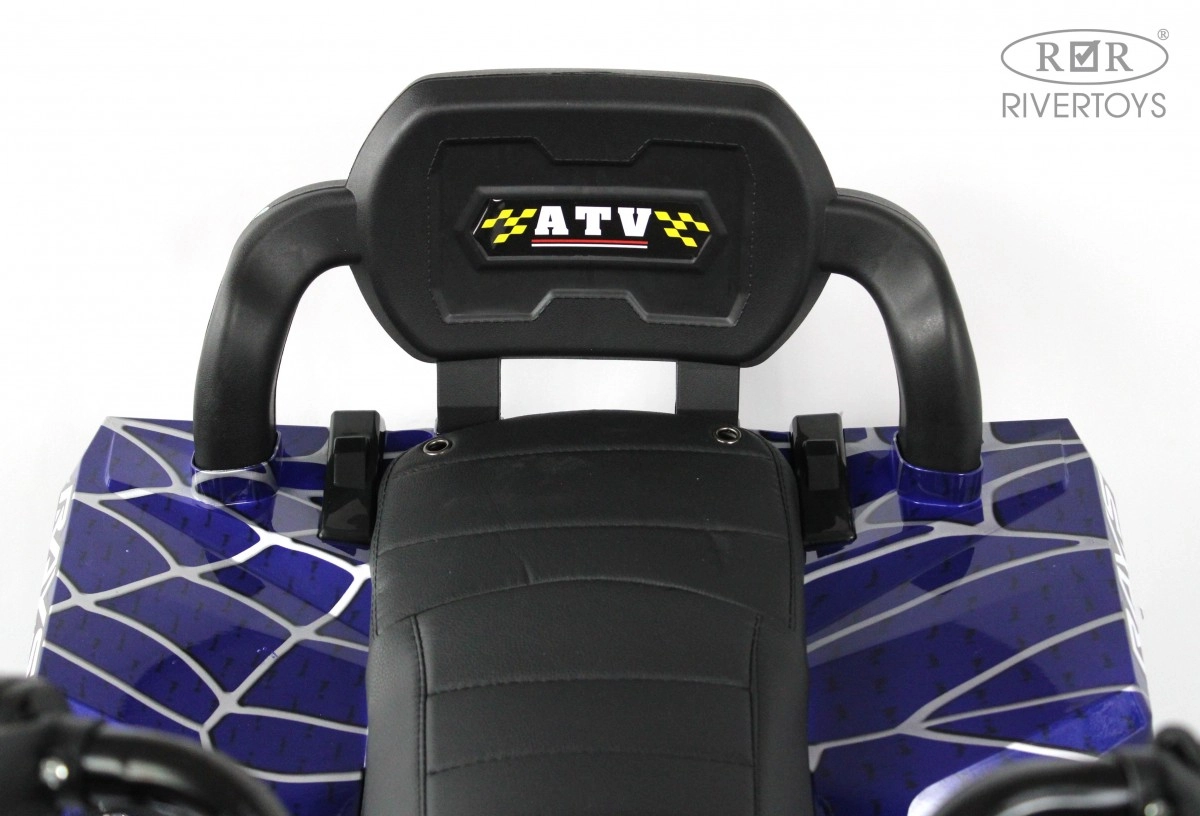 Детский электромобиль RiverToys X999XX синий спайдер i0dt9l84e1bkpt0r0t9tvxn078m43p2s