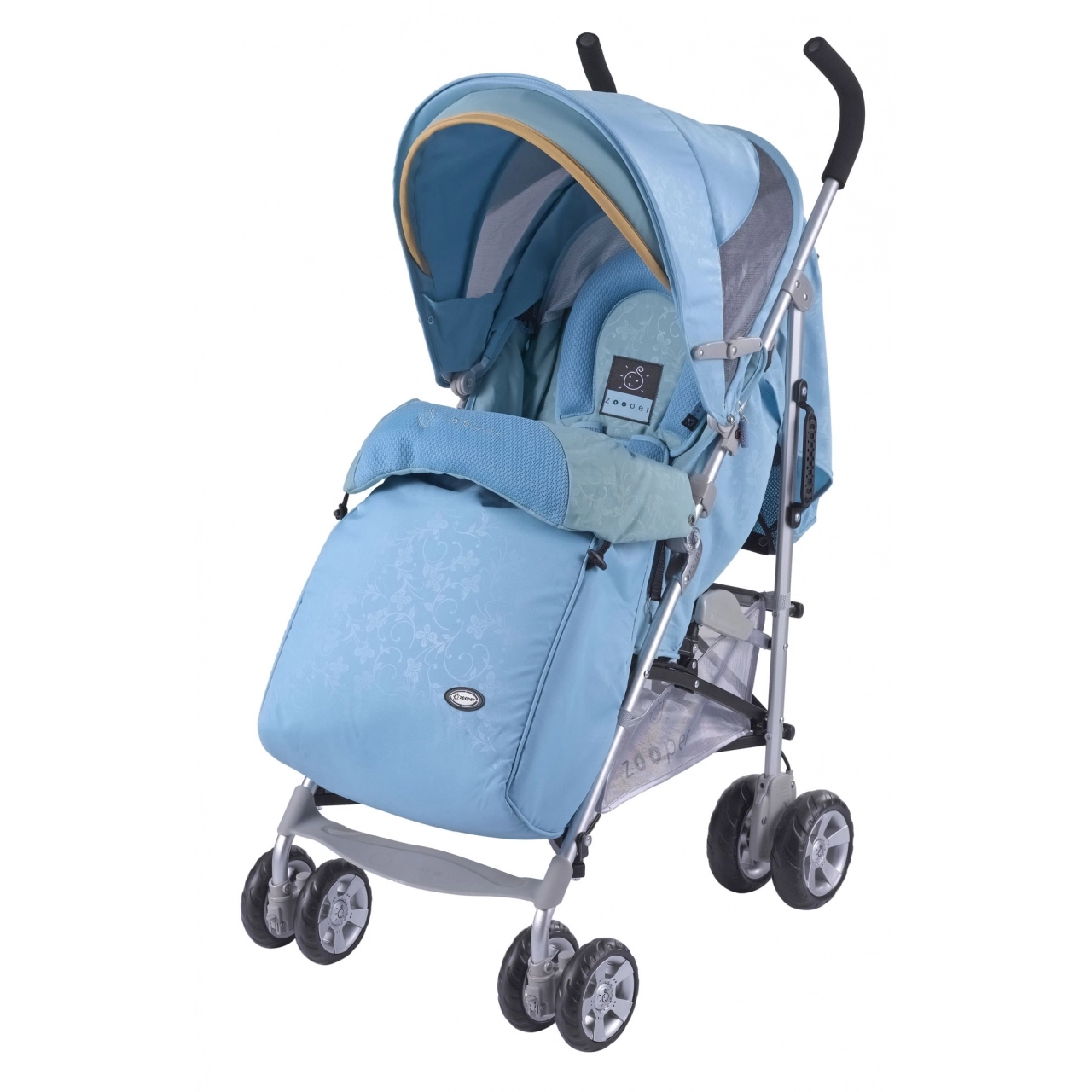 Коляска-трость Zooper Twist Smart + Kit (Cyan)