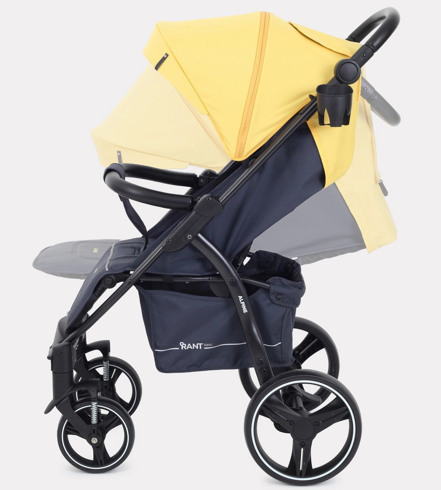Прогулочная коляска RANT basic ALPINE Yellow 17wdbkesfkfj4svbsc2e1pss3925ma0g