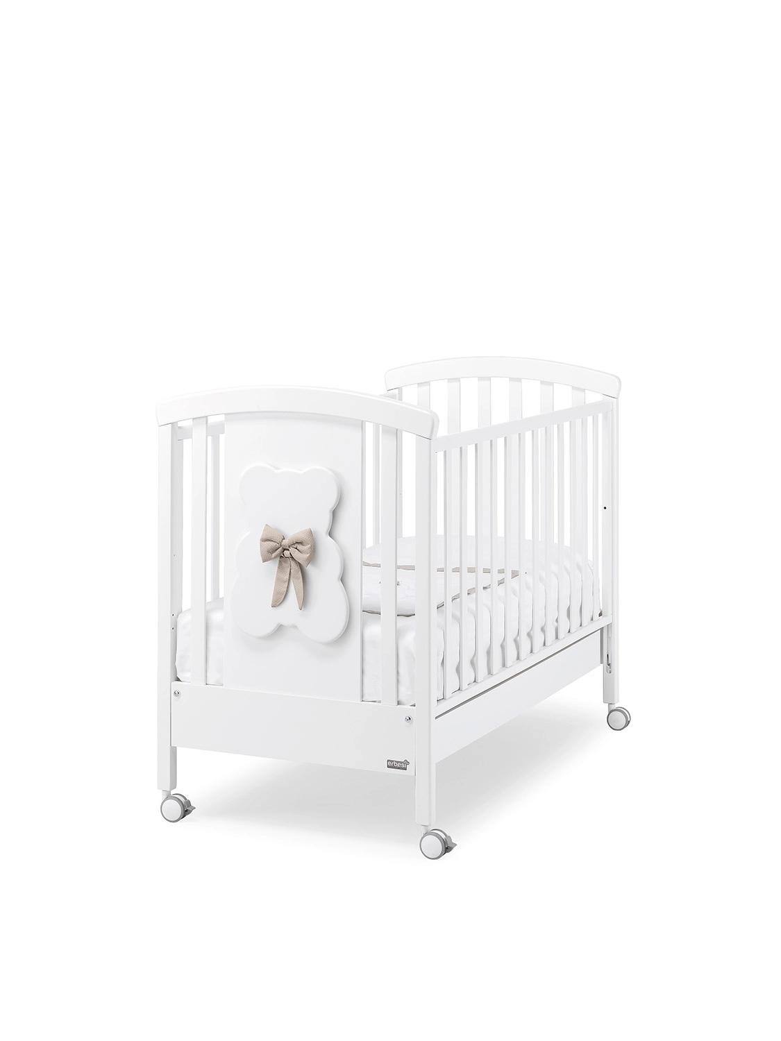 Детская кроватка Erbesi Dudu Белый/Песочный 1da72bb1cb53de663d984eb2dc99e61d