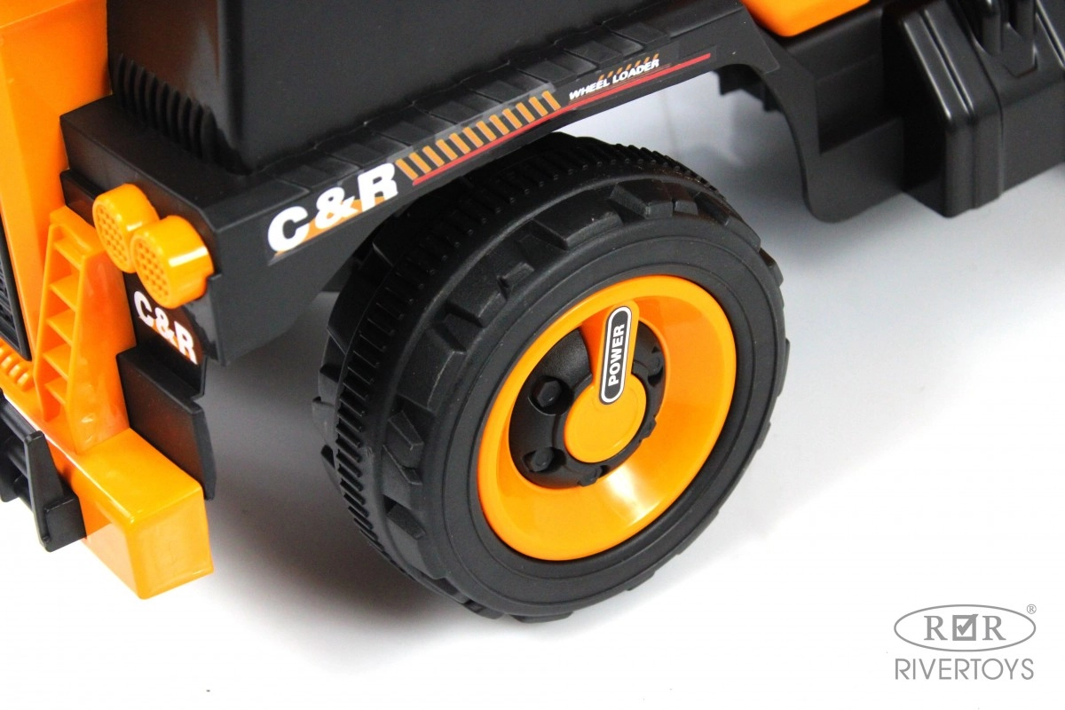 Детский толокар RiverToys K001PX оранжевый 2yxmdmw5614x46remngzmzt1bmgiy6a7
