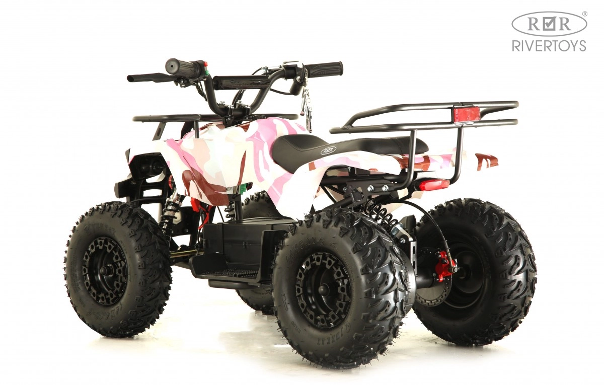 Детский электроквадроцикл RiverToys TIKI LUX розовый камуфляж nn1nep0iur5f9u7puacyfcy1brtzkzhf