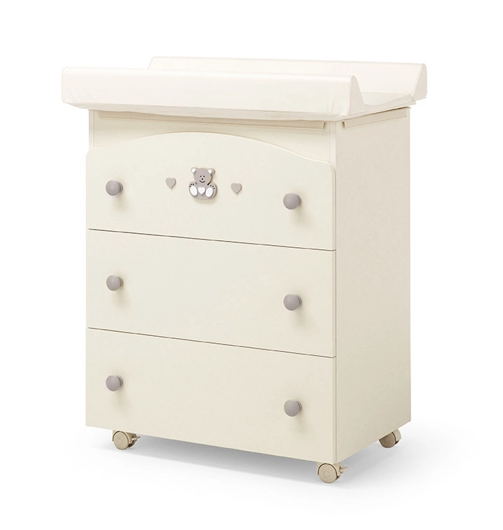 Пеленальный комод Erbesi Charly слоновая кость 836fdee95d1549c0fabd381487c6d567