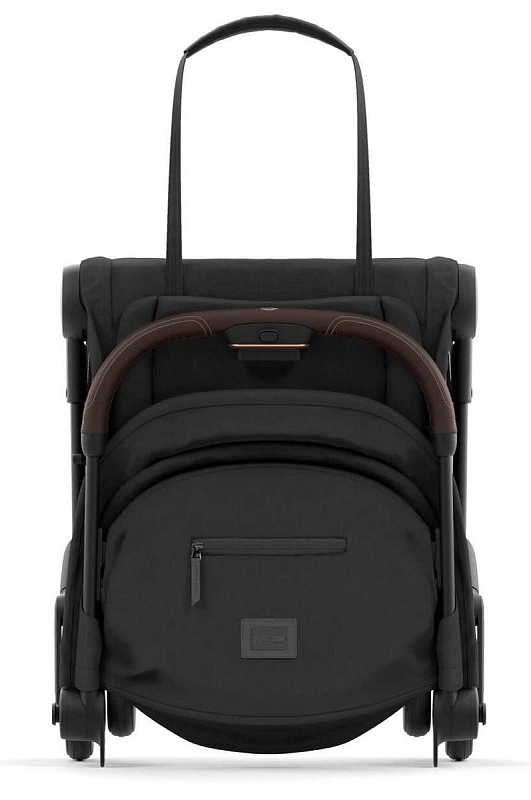 Прогулочная коляска Cybex Coya Sepia Black с дождевиком и бампером доп4