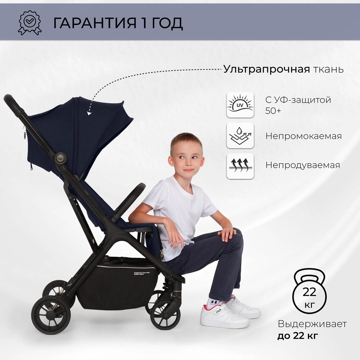 Прогулочная коляска Sweet Baby Aura Dark Blue lmp1nuyrjoco0l26j6wjbyu3e5b1csh5