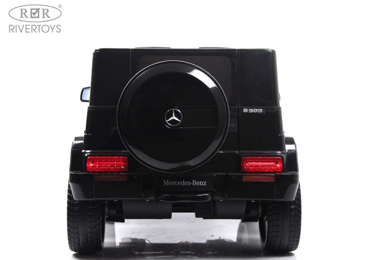Детский электромобиль RiverToys Mercedes-Benz G500 E333EE черный b1a74mhx67w1gf013eiqrcah19jn8mc0