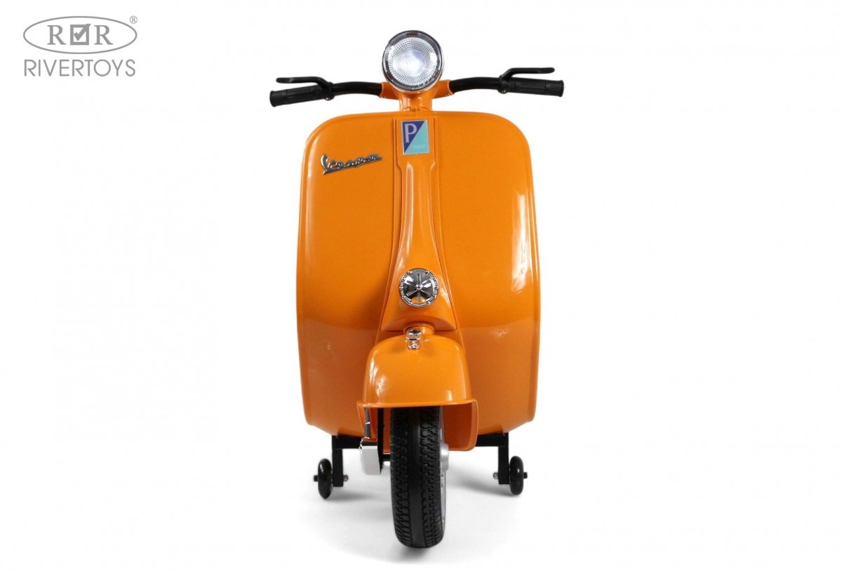 Детский электроскутер RiverToys VESPA M888MM оранжевый aan07k2pcyxfi3tvjlw7i5tenmjj9krq