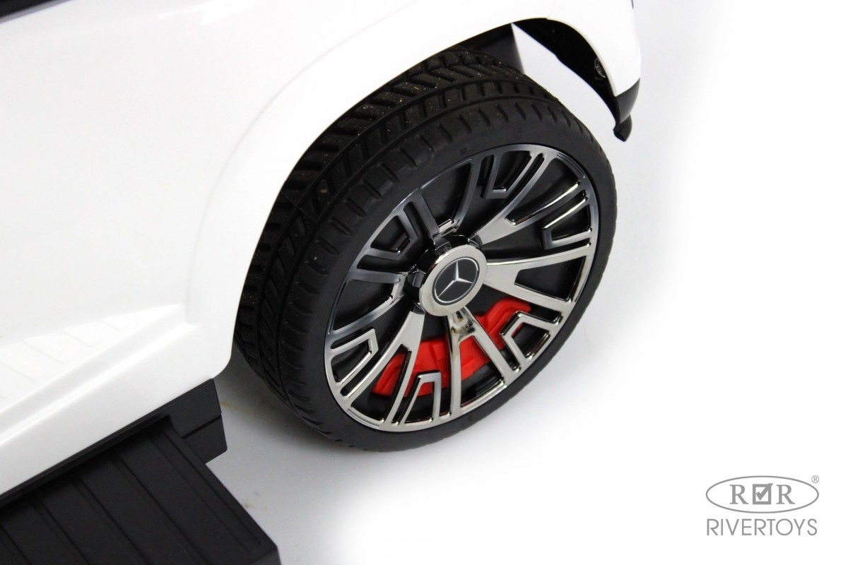 Детский толокар RiverToys Mercedes-Benz G63 Z003ZZ-B белый o9v199ealvl6jdecd3d1av1mymajbo7w