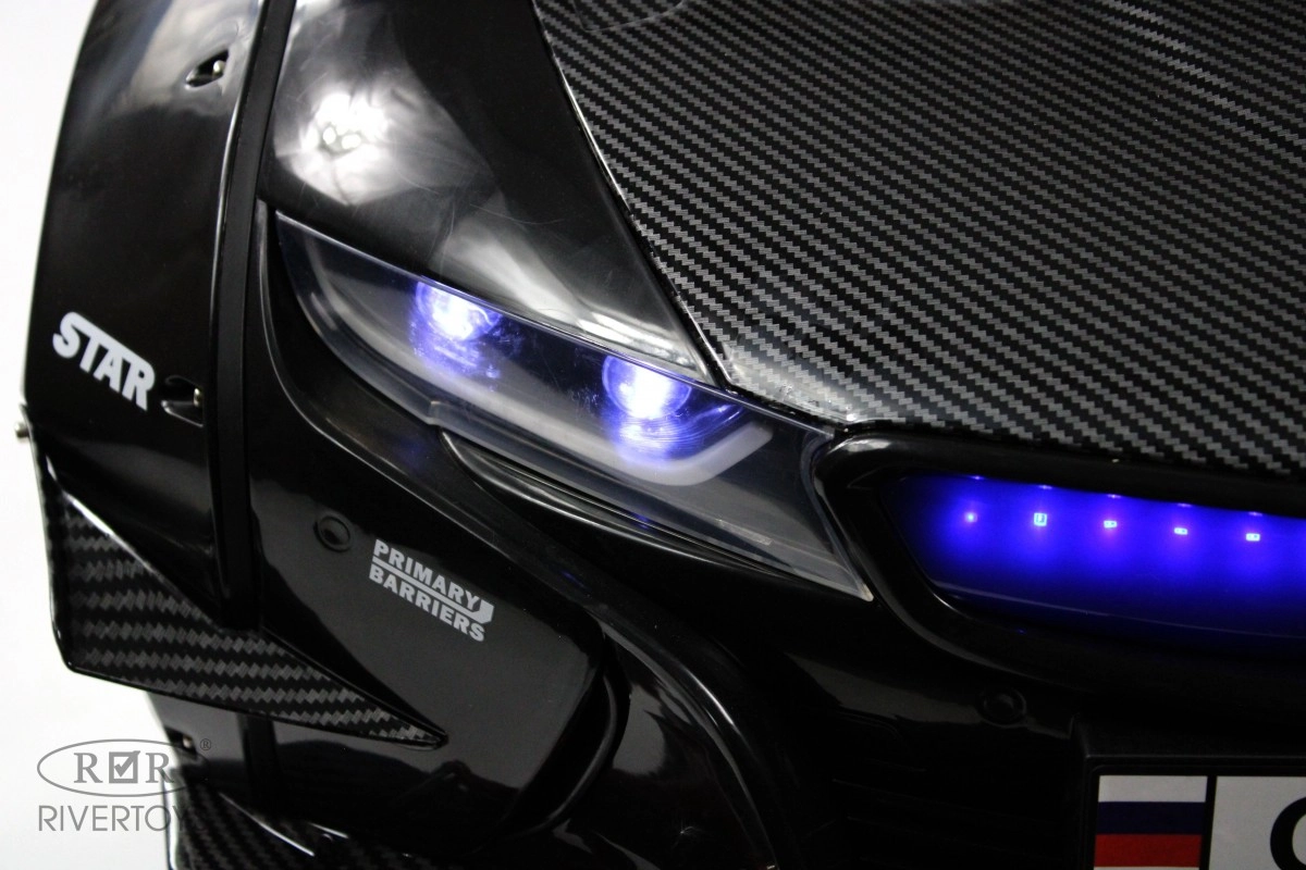 Детский электромобиль RiverToys G007GG черный s831rlvdeugxwg90b0tc8yos2xzx53ww