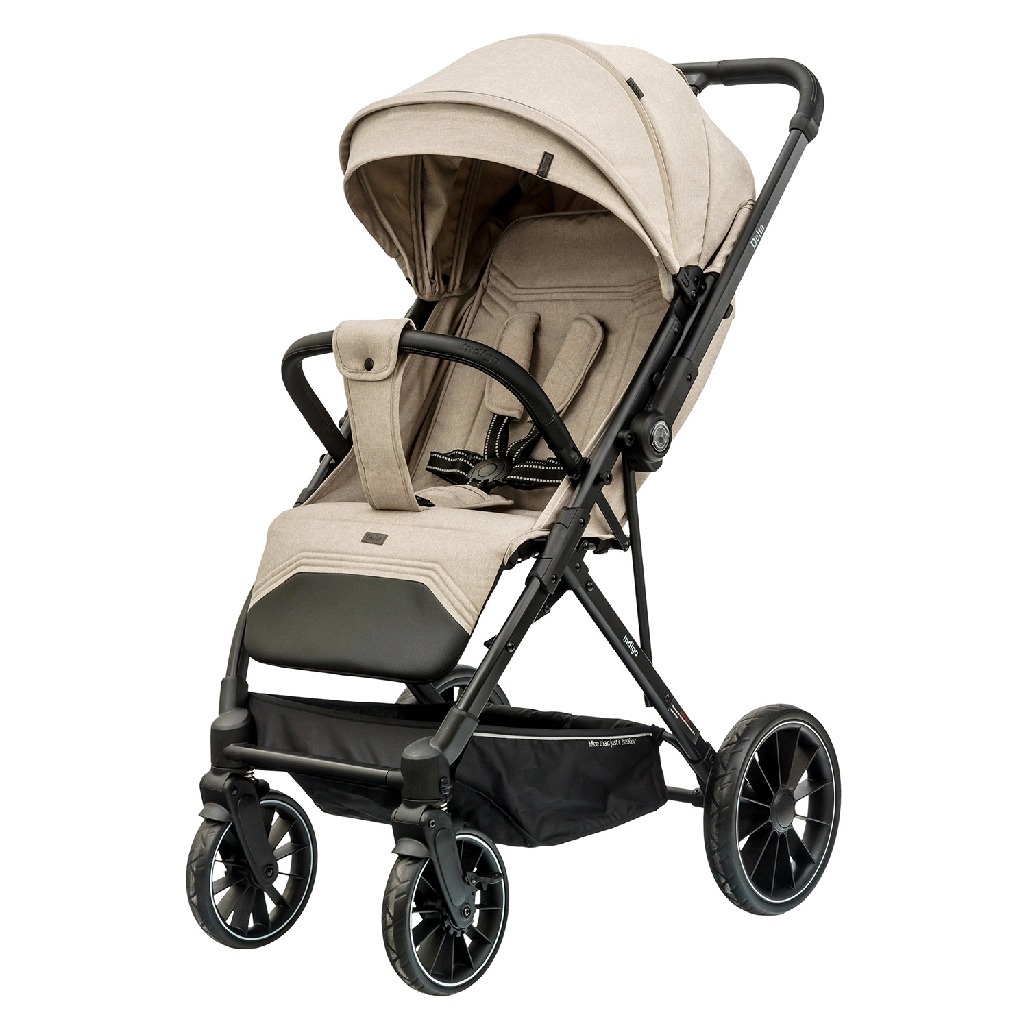 Прогулочная коляска INDIGO DELTA  бежевый c553f1473fcb248259534ff3fc797add