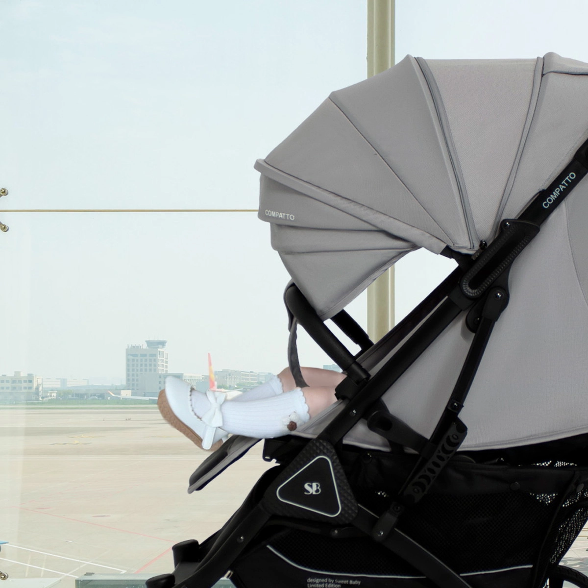 Прогулочная коляска Sweet Baby Compatto Black ygmf2lyhciy97ujln81eikl2e2vi7tpd