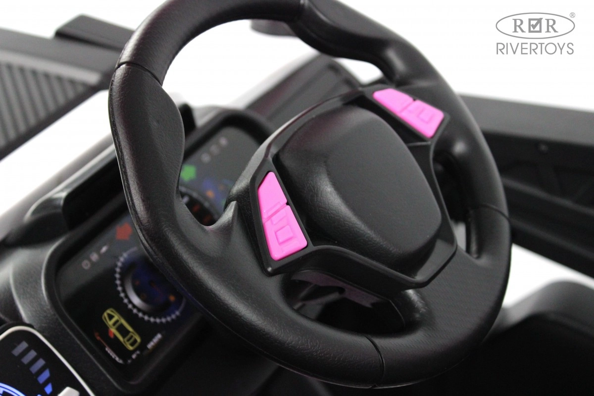 Детский электромобиль RiverToys F888FF-A розовый kwi9jeisjgkwbc4bde6j3x1v8t92bybc