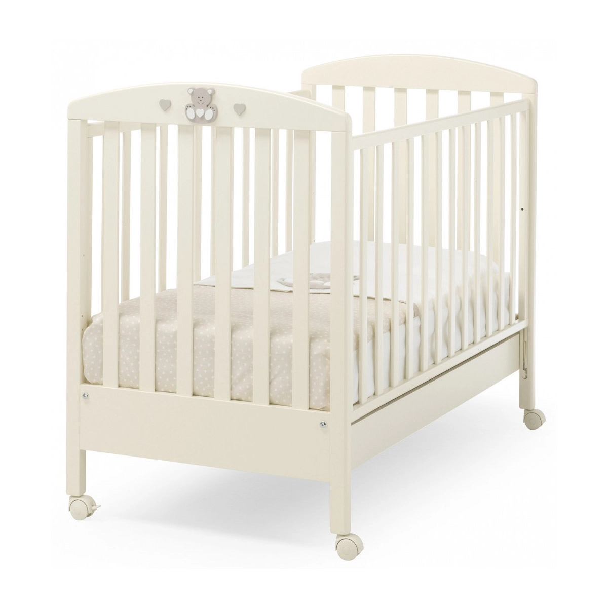 Детская кроватка Erbesi Charly слоновая кость f795458463adc9502a7946c989ae0388