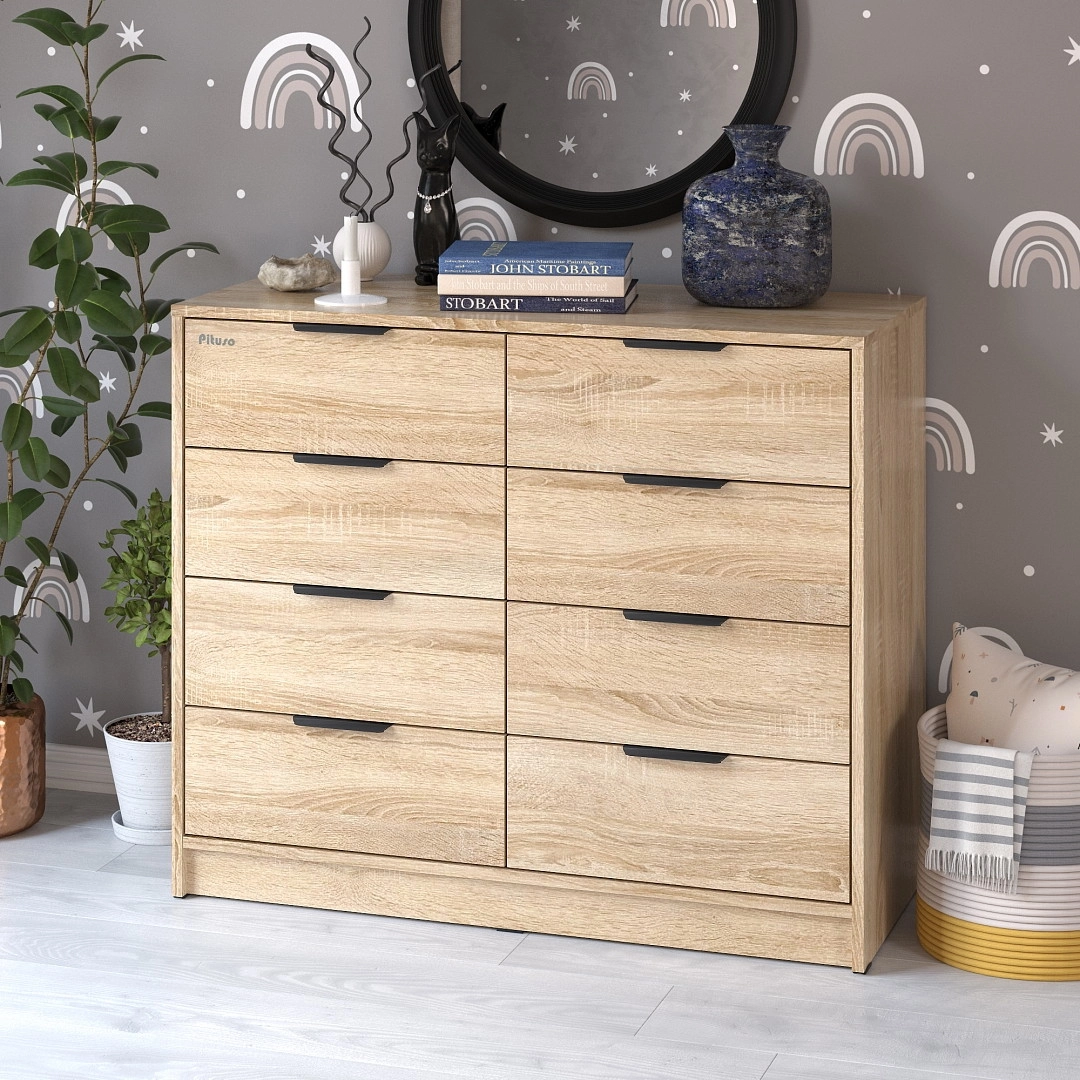 Комод Pituso Kids Optimum ЛДСП Дуб сонома 51kq92hkwrm74ri2444nww7ks5ta7wy4