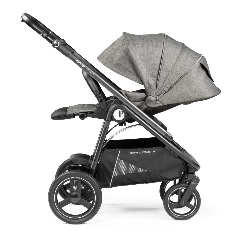 Прогулочная коляска Peg Perego Veloce TC City Grey p026gsshwzcnyub4rtbtxwdg6vlnphvc