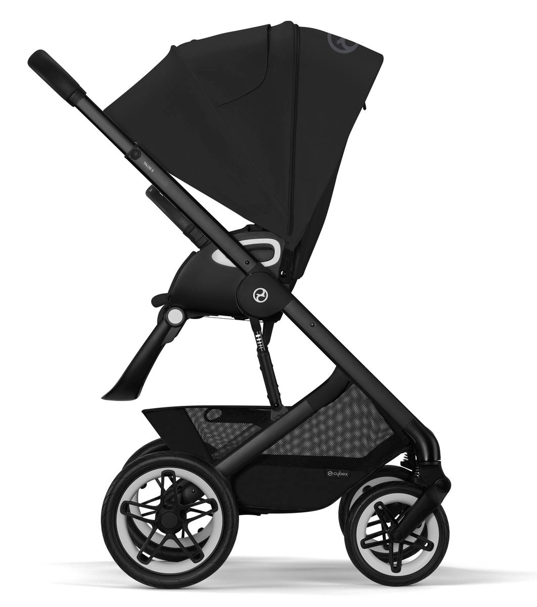 Коляска 2 в 1 Cybex Talos S Lux BLK Moon Black с дождевиком прогулочного блока uq0p551yumbrbl9akynqgntk6aqb14b3