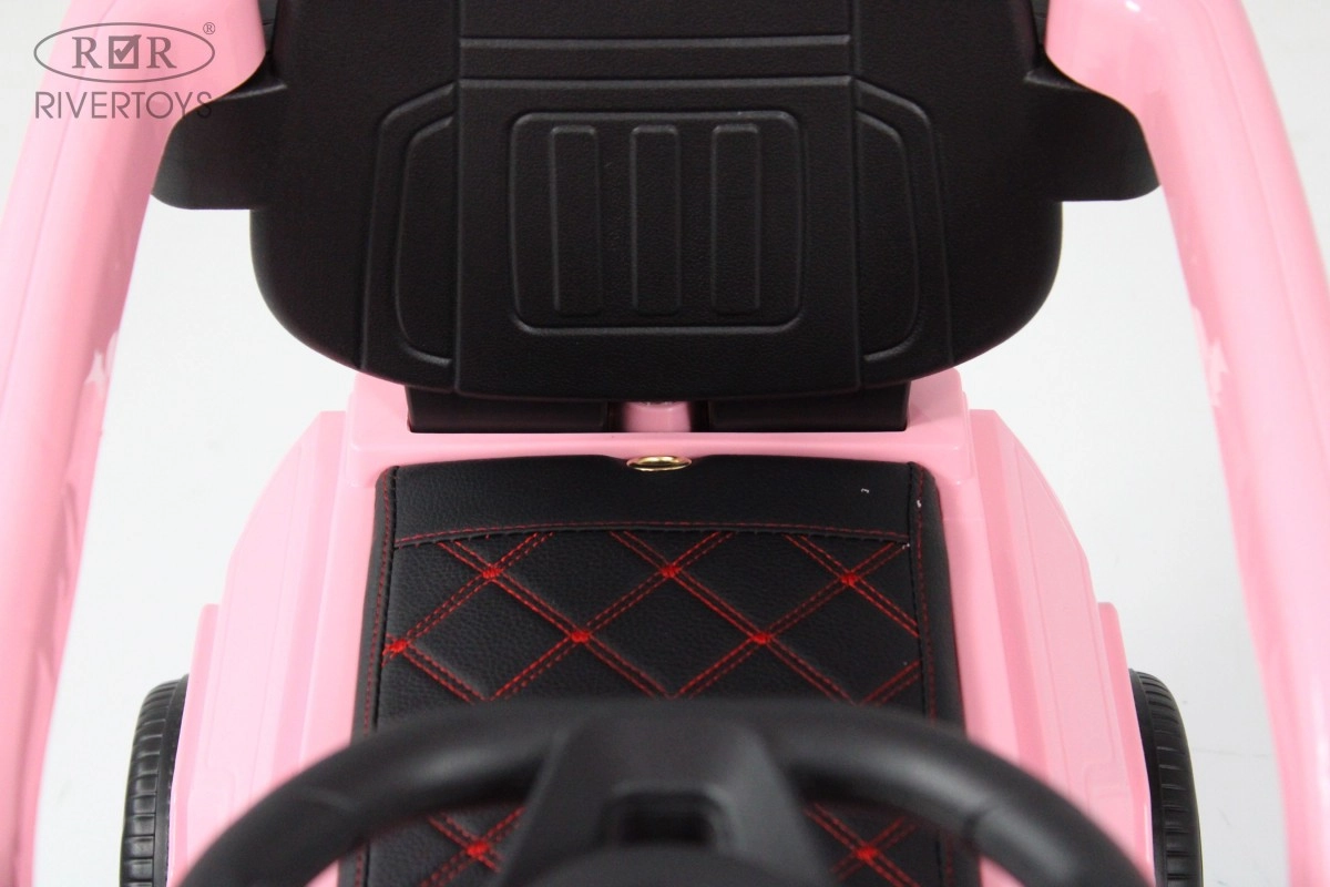 Детский электромобиль RiverToys G008GG-A розовый j37m0o8x8c46xoi2nb207rupdycsx31w