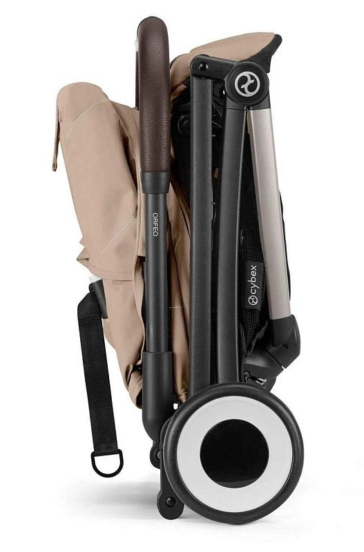 Прогулочная коляска Cybex Orfeo TPE Almond Beige с дождевиком и бампером8