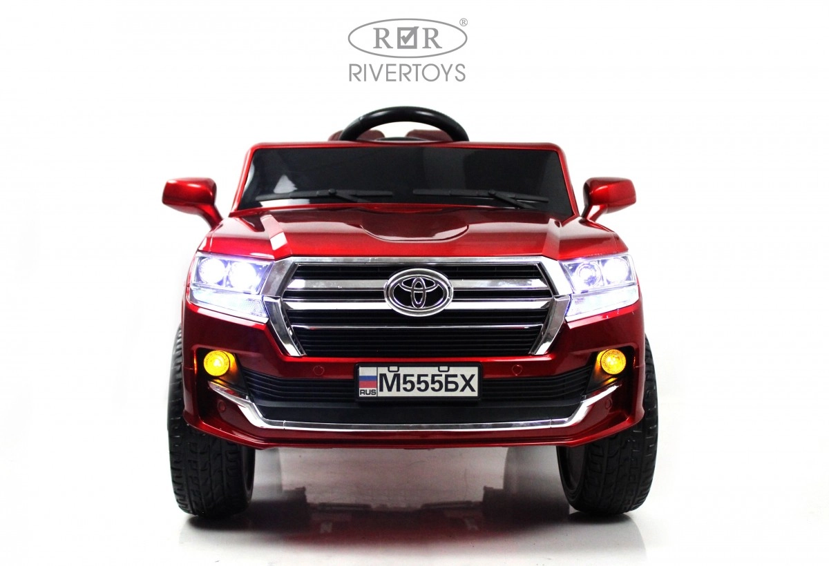 Детский электромобиль RiverToys М555БХ красный глянец vosp01rl7hjrssk5nt44m4x2ri6ikngd