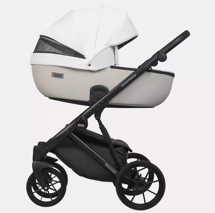 Коляска 3 в 1 RIKO BASIC MONTANA ECCO 32 White-Light Silver (белый-св.серый) c610zktxg0j6poc5hj9vorli0pthf0wk