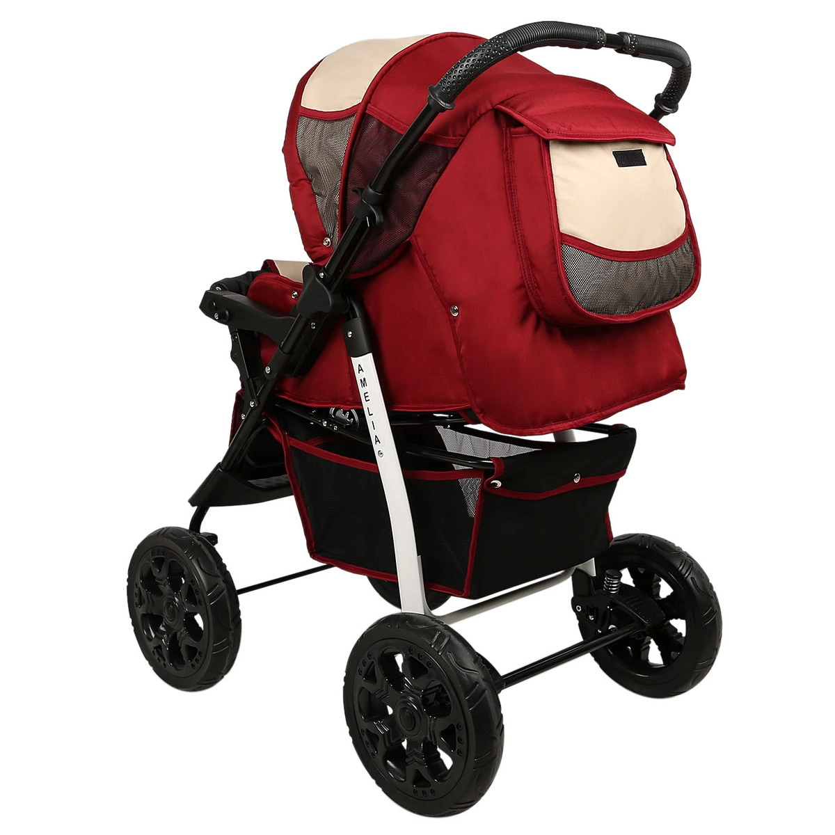 Прогулочная коляска Alis AMELIA I  красный+бежевый mv1hc7rqm800pkx8eqcp8eiwfaxe9k14