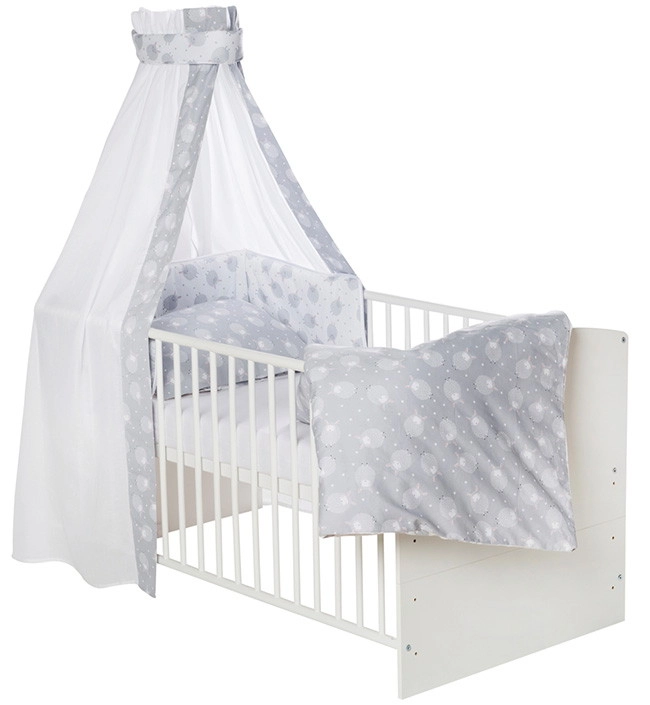 Комплект белья из 4-х предметов Schardt Little Sheep серый f017xntnrqighayd2n5i1hljyil7aus2