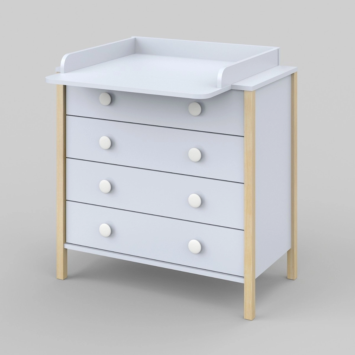 Пеленальный комод Sweet Baby Giovanni Серый камень/Натуральный gw6rygov79659kjgx138hknfha61dzd7