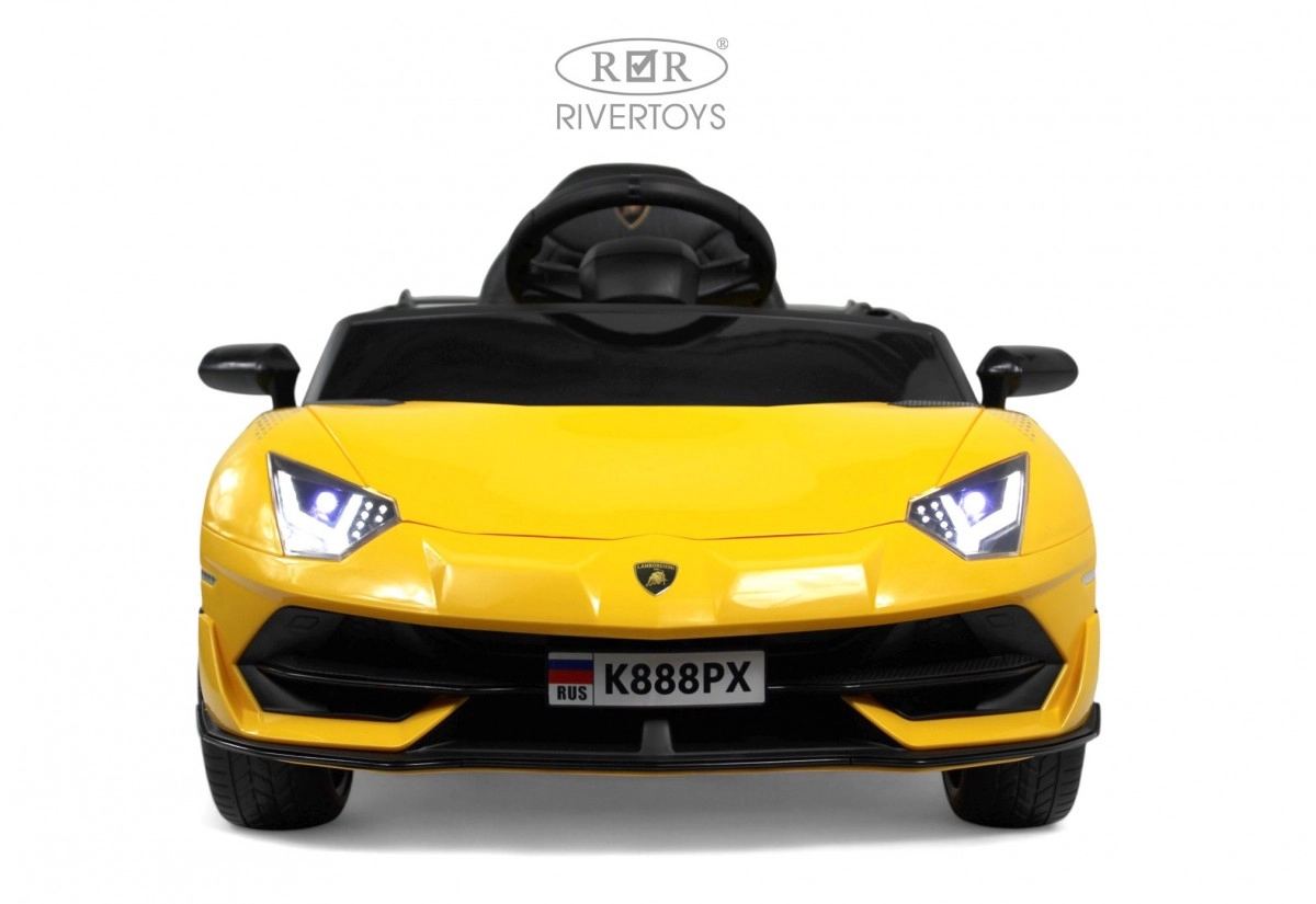 Детский электромобиль RiverToys K888PX желтый 872rawitq3qug5rz0fh943g72rybqnrs