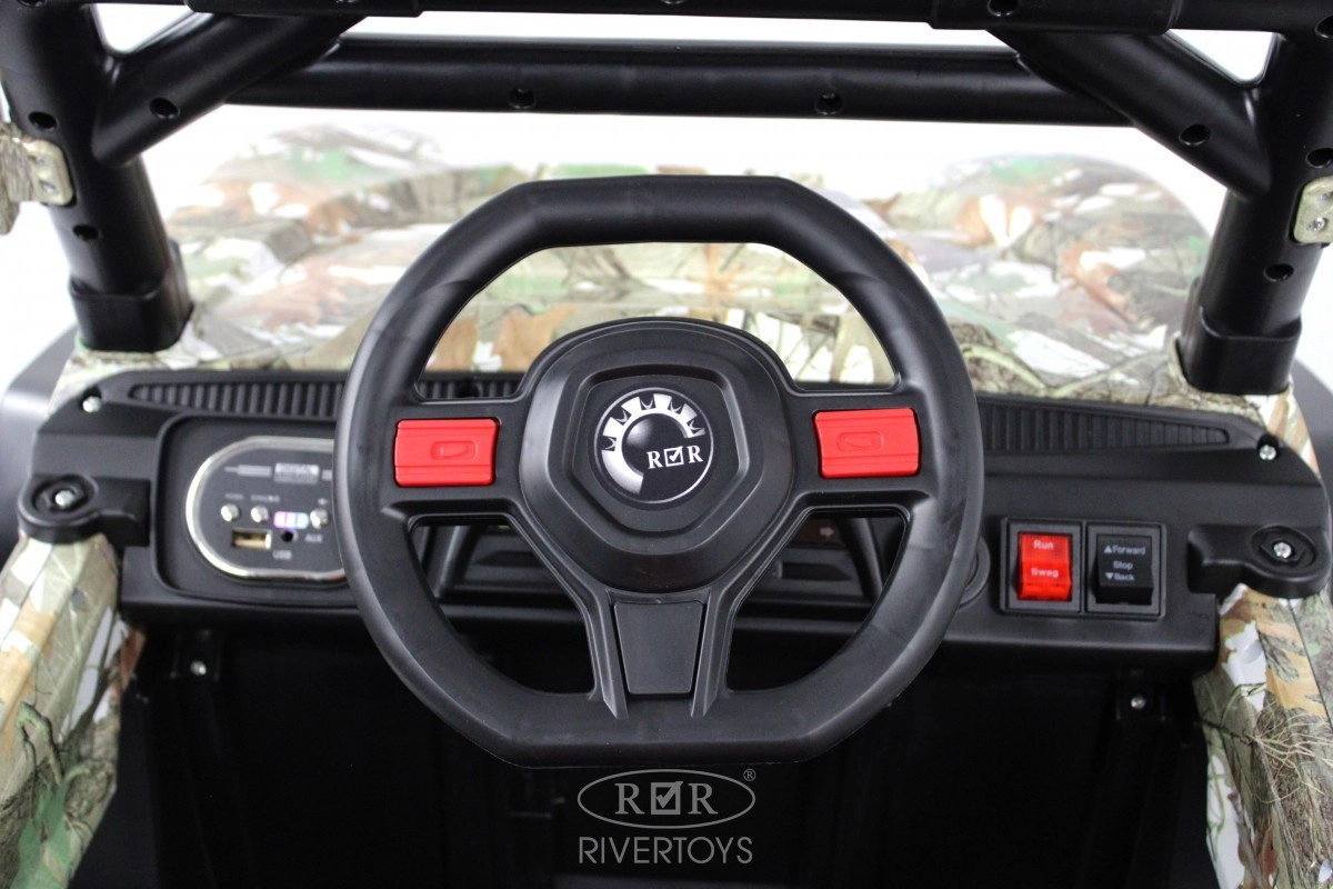 Детский электромобиль RiverToys L888LL зеленый камуфляж p8a5h496n0w0vh8jf0jiingcp33rj3qr