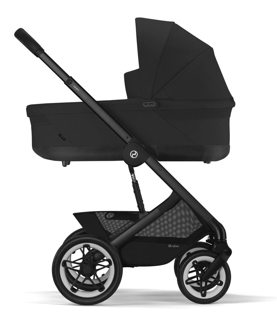 Коляска 2 в 1 Cybex Talos S Lux BLK Moon Black с дождевиком прогулочного блока ussyvvjtizpm94gdoiz4281lgpxmq2gq