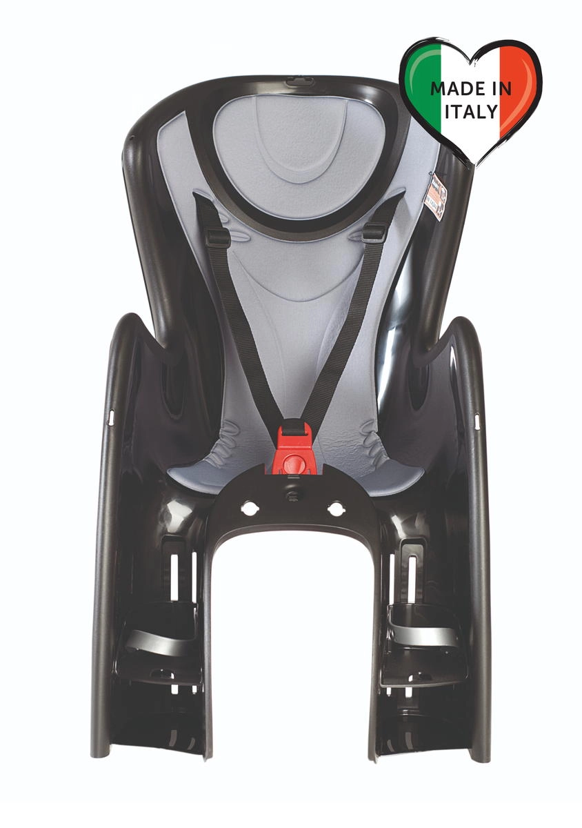 Детское велосипедное кресло Ok Baby Body Guard черный/серебристый 50 eqaihbl3cszkg5cjl8mxt0ik28kt8t53