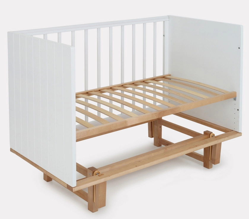 Детская кроватка RANT BAMBOO маятник 120*60 Cloud White p6b39gavk649j8wgbvgv1pw3zck4k8z4