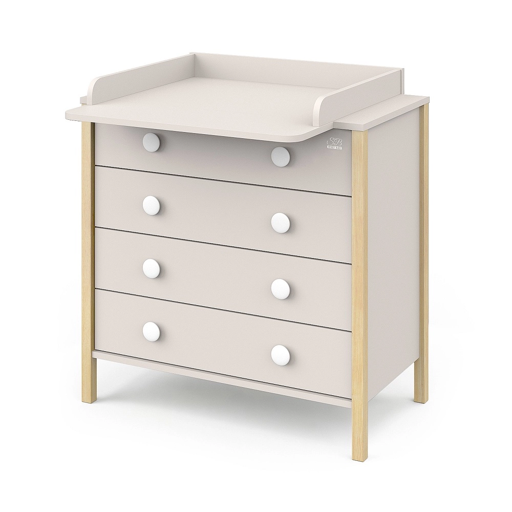 Пеленальный комод Sweet Baby Giovanni Кашемир/Натуральный 108135273-pelenalnii-komod-sweet-baby-giovanni-kashemirnaturalnii