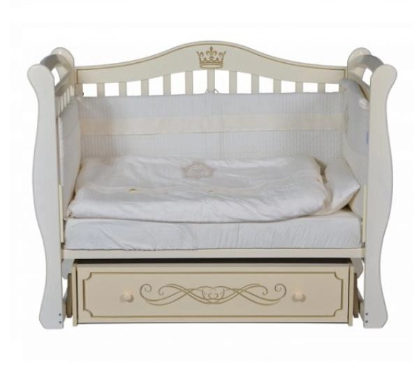 Детская кроватка Bellini Stella Elegance (универсальный маятник) белый 7y9q1e467xsuluwk2eyegq6qw1w91c65